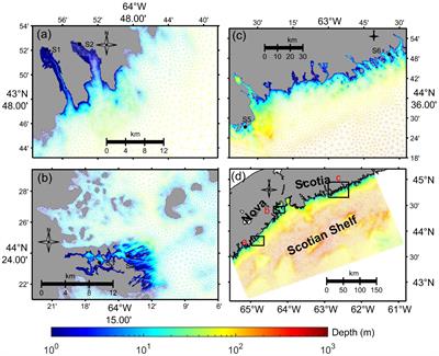 Modelling water temperature dynamics for eelgrass (Zostera marina) areas in the nearshore Scotian Shelf